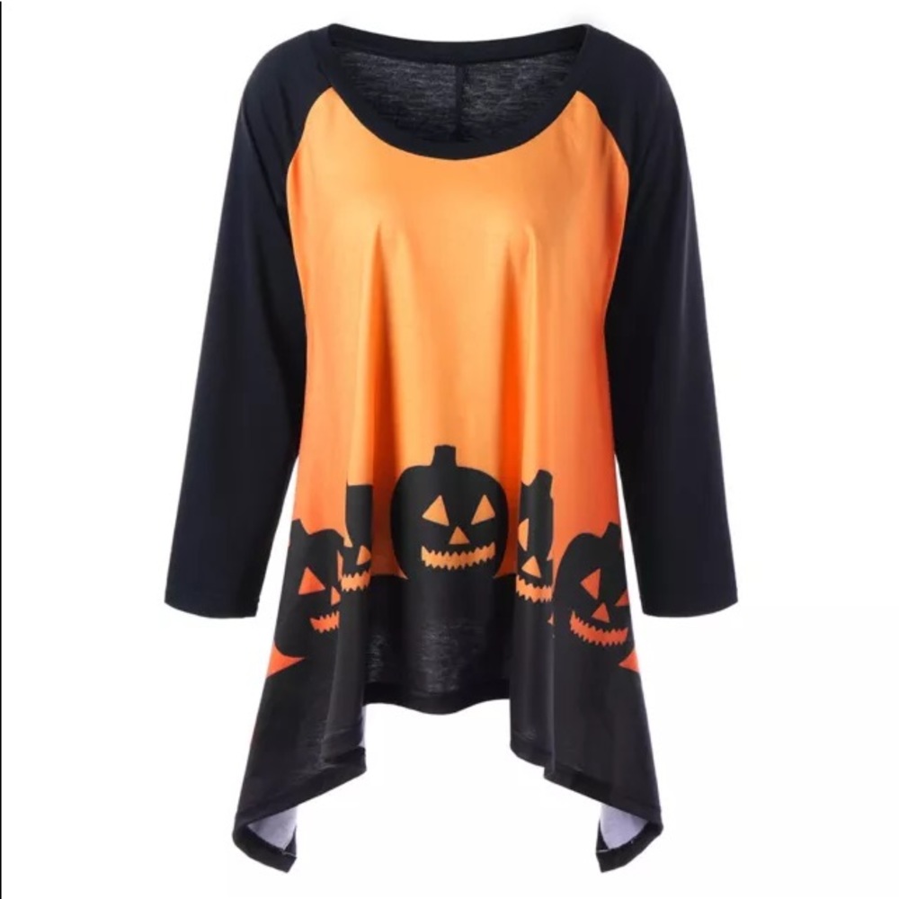 NWOT HALLOWEEN AUTUMN HARVEST TOP